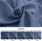 Duvet Cover Set – Chic Lightweight 3-PCs Cover Only Set (No Insert), Breathable Durable Feel Super Soft Comfortable & Cooling Bedding with Zipper Closure, Corner Ties Country Blue