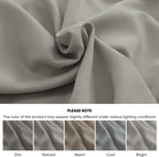 Duvet Cover Set – Chic Lightweight 3-PCs Cover Only Set (No Insert), Breathable Durable Feel Super Soft Comfortable & Cooling Bedding with Zipper Closure, Corner Ties Dove
